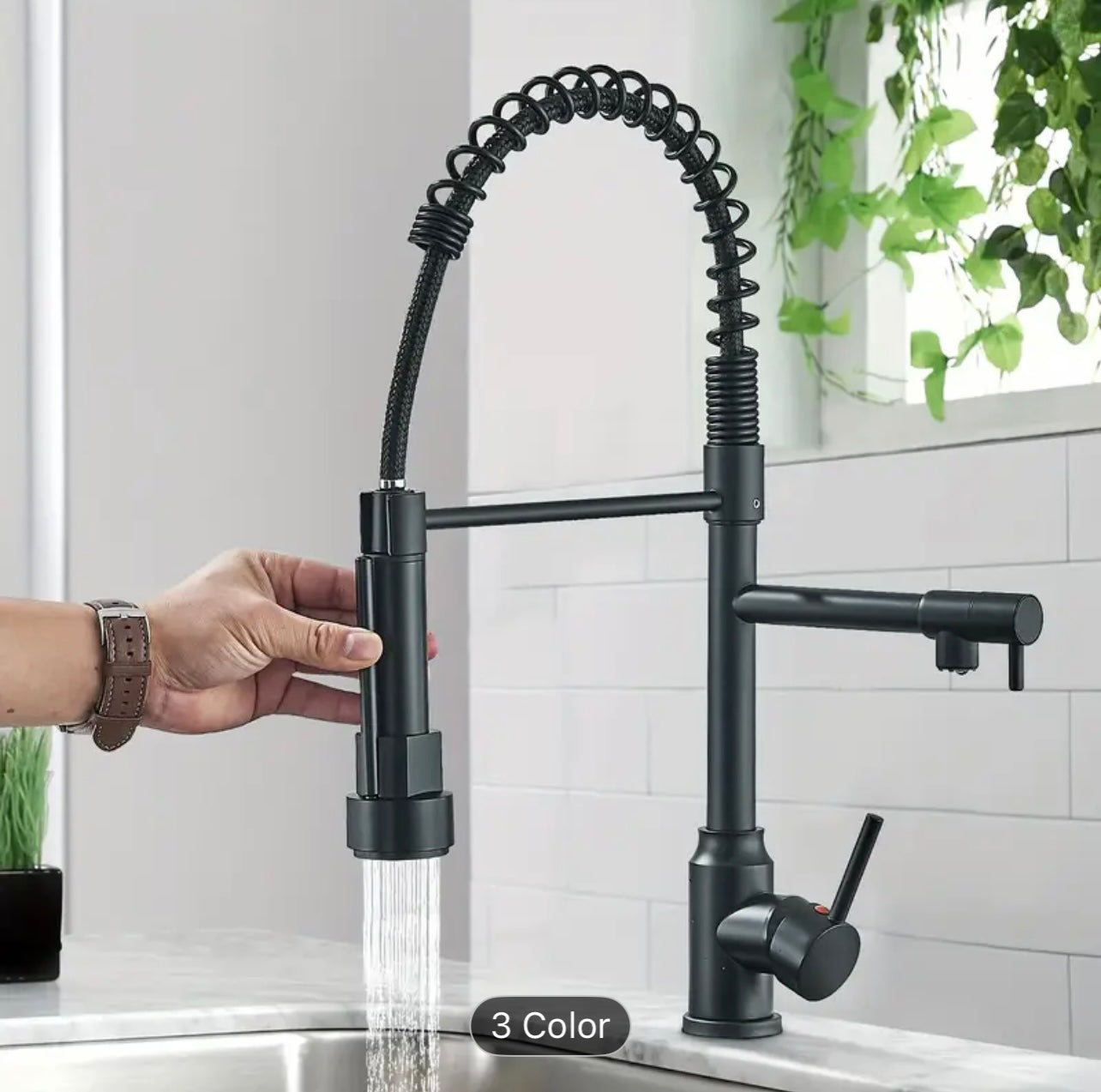 Kitchen Faucet With Pull Down Sprayer
