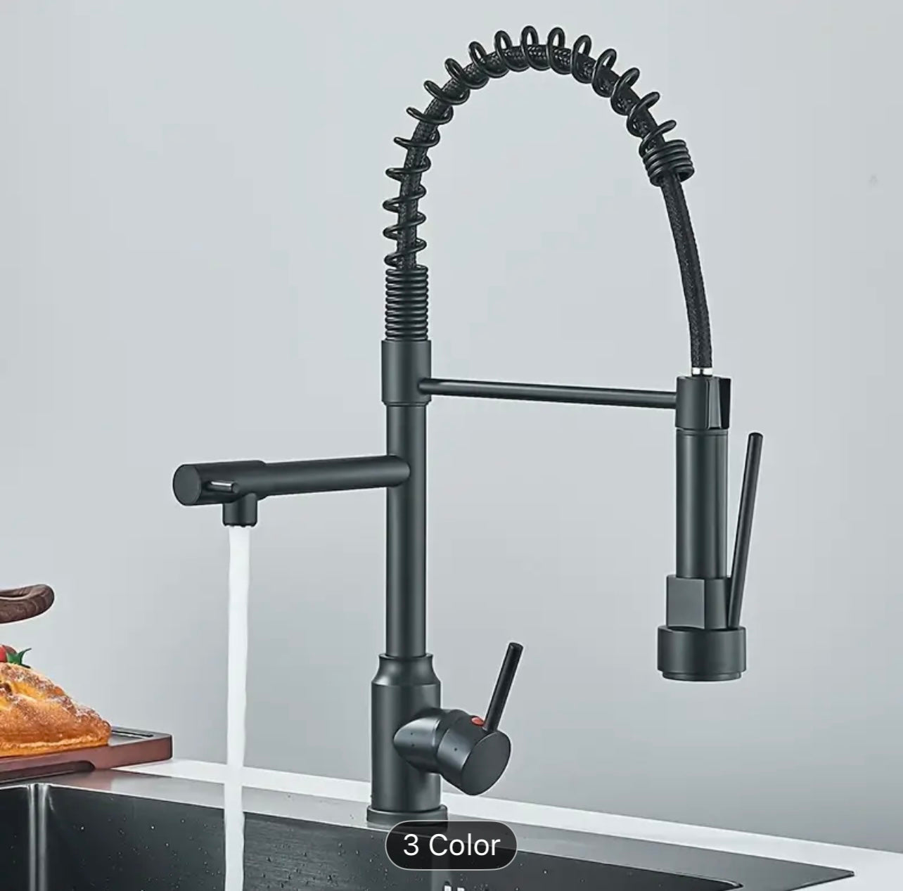 Kitchen Faucet With Pull Down Sprayer