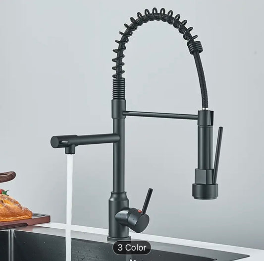 Kitchen Faucet With Pull Down Sprayer